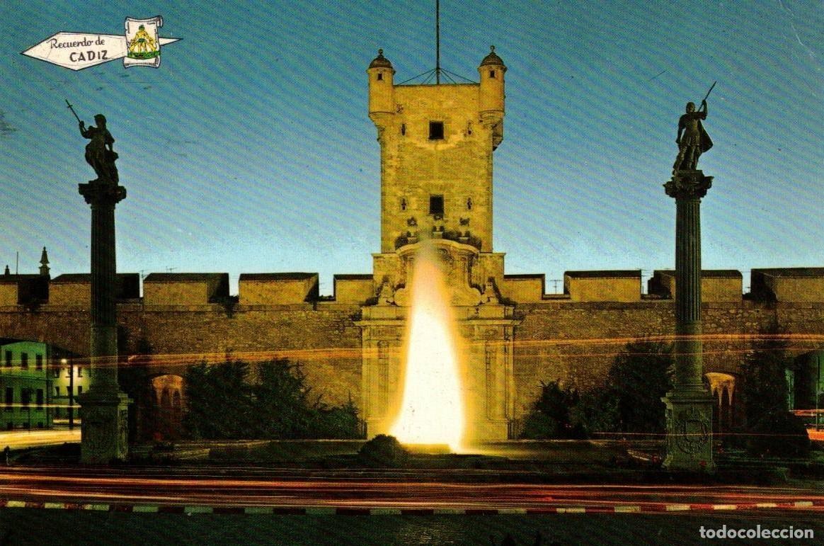 Postales: :::: PH700 - POSTAL - CADIZ - PUERTA DE TIERRA