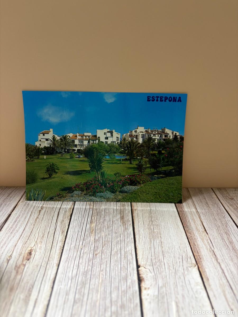 Postales: TARJETA POSTAL. M&Aacute;LAGA. 59.- ESTEPONA. COSTA DEL SOL. BAH&Iacute;A DORADA. EDICIONES ARRIBAS