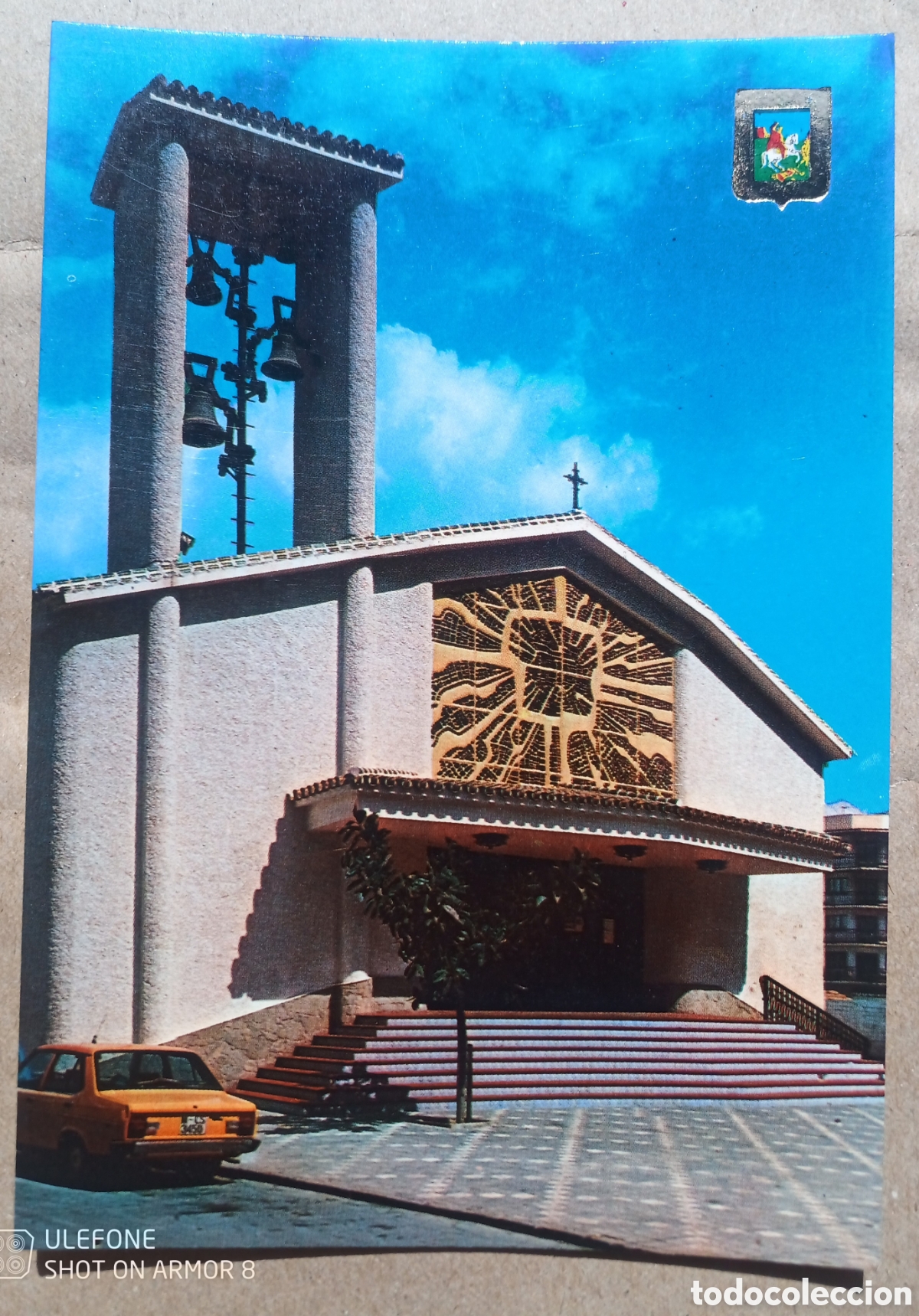 Postales: N&deg;12. Torre de Mar Costa del Sol. La Nueva Iglesia Parroquial.
