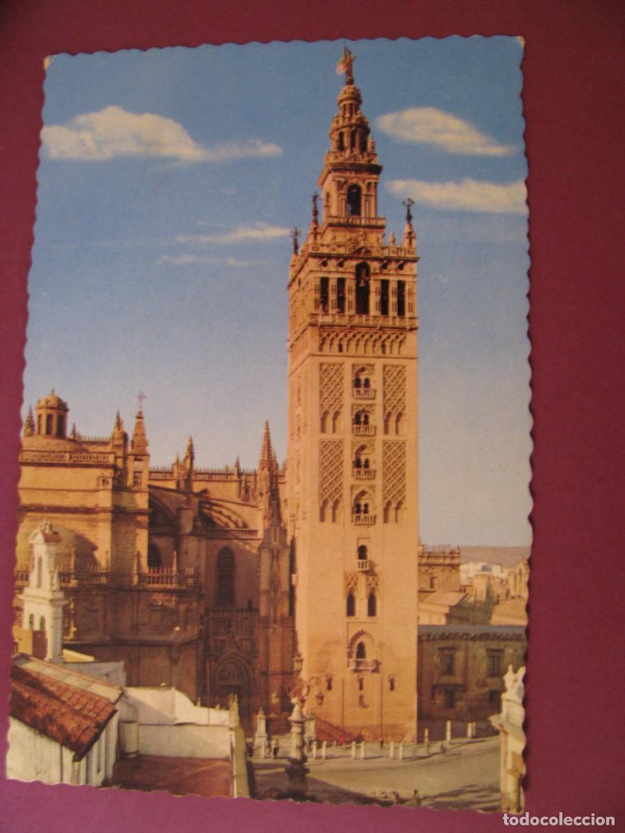 Postales: POSTAL DE SEVILLA. LA GIRALDA. FOTOCOLOR VALMAN. CIRCULADA