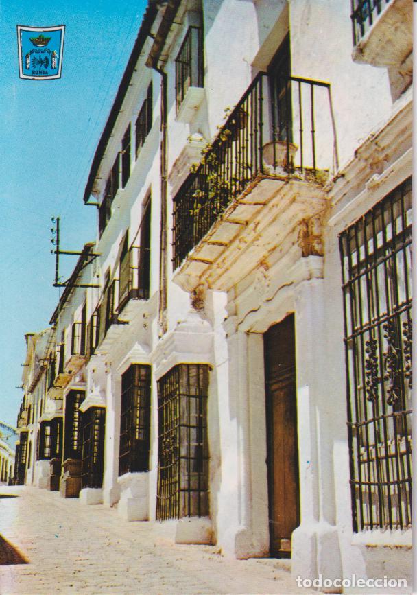 Postales: RONDA (SERRANIA DEL SOL) CALLE ERMITA, REJAS T&Iacute;PICAS - S/C