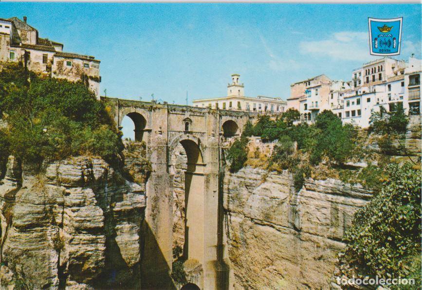 Postales: RONDA (SERRANIA DEL SOL) PUENTE NUEVO, TAJO &ndash; S/C
