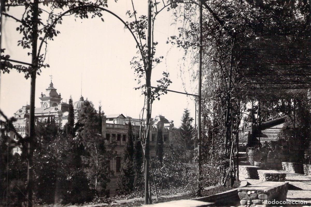 Postales: Tarjeta Postal de los Jardines de Puerta Oscura en M&aacute;laga