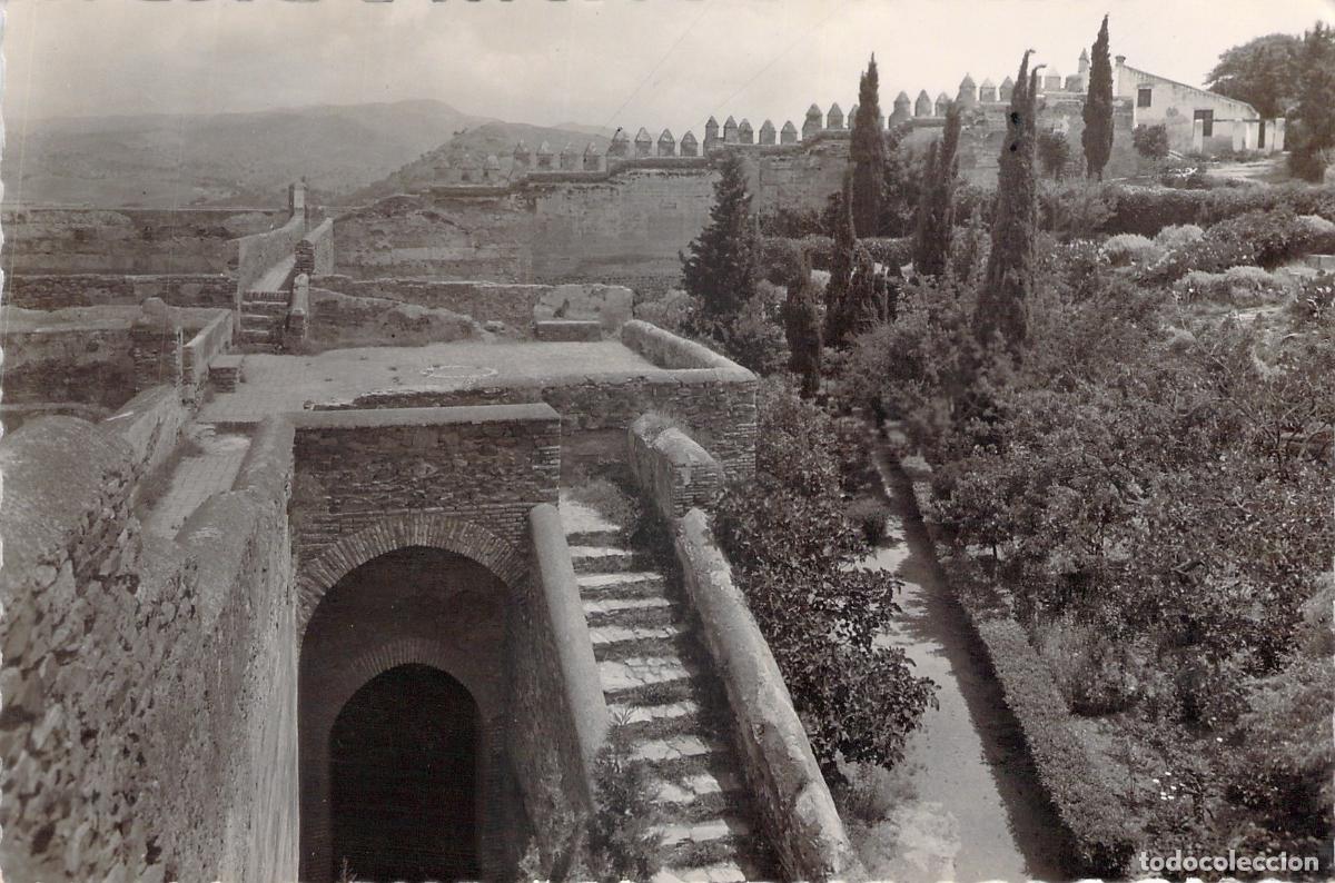 Postales: Postal de M&aacute;laga, Castillo de Gibralfaro, Espa&ntilde;a