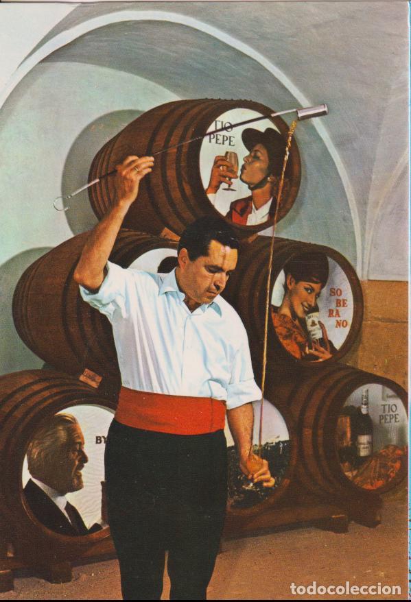 Postales: JEREZ DE LA FRONTERA, BODEGAS GONZALEZ BYAS, PEPE ORTEGA, VENENCIADOR - EDICIONES A.G.M. 9033 - S/C