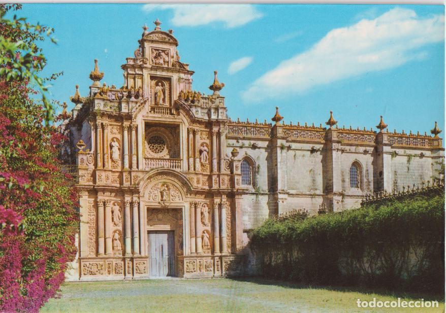 Postales: JEREZ DE LA FRONTERA, LA CARTUJA, FACHADA DE LA IGLESIA - EDICIONES A.G.M. 9014 - S/C