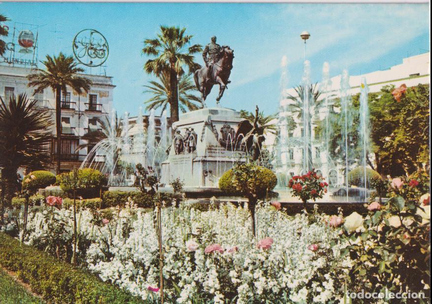 Postales: JEREZ DE LA FRONTERA, PLAZA DE LOS REYES CAT&Oacute;LICOS Y M. A PRIMO RIVERA - EDICIONES A.G.M. 506 - S/C