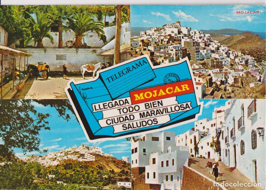 Postales: MOJACAR(ALMERIA) VARIOS ASPECTOS DE LA CIUDAD - ARTESANIA GAMO N&ordm;58- S/C