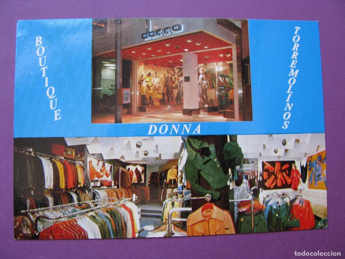 Postales: POSTAL DE TORREMOLINOS. PUBLICIDAD BOUTIQUE DONNA.