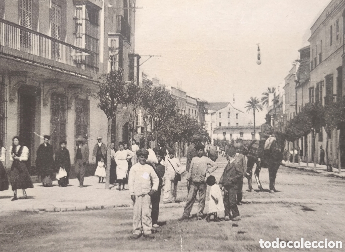 Postales: JEREZ CALLE CANOVAS DEL CASTILLO POSTAL FOTOGR&Aacute;FICA ANIMADA C&Aacute;DIZ C. 1955