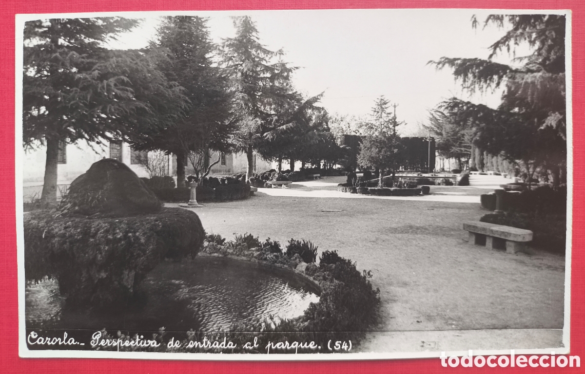 Postales: CAZORLA PARQUE FOTOGRAF&Iacute;A POSTAL JA&Eacute;N 1958