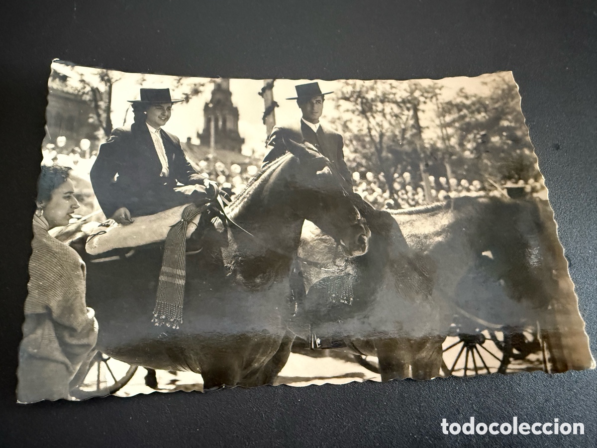 Postales: Postal SEVILLA. Feria de Sevilla. Caballista y Amazona