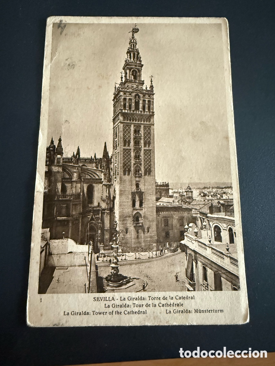 Postales: Postal. SEVILLA La Giralda. Torre de la Catedral. Hueco grabado