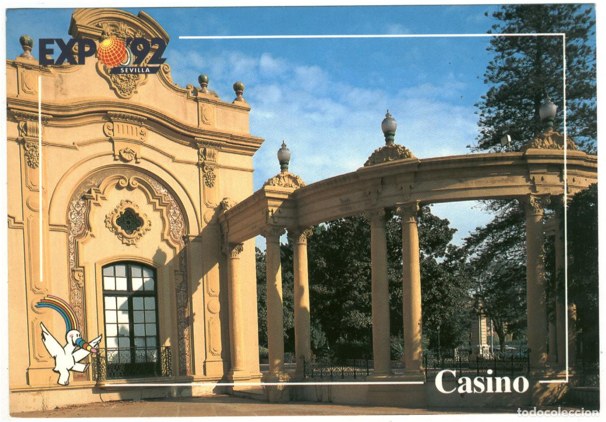 Postales: SEVILLA Expo92 Casino / Teatros Espa&ntilde;a