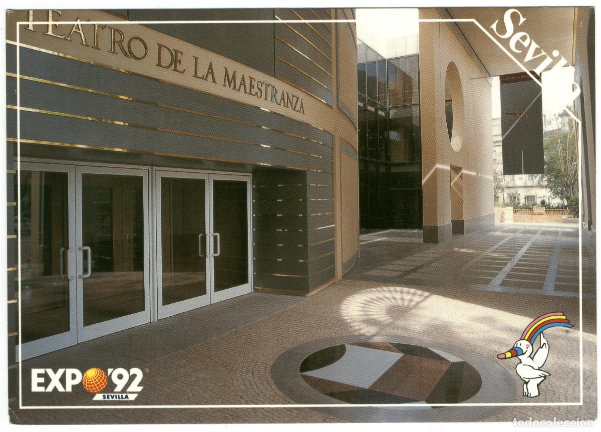 Postcards: SEVILLA Expo92 Teatro Maestranza / Teatros Espa&ntilde;a