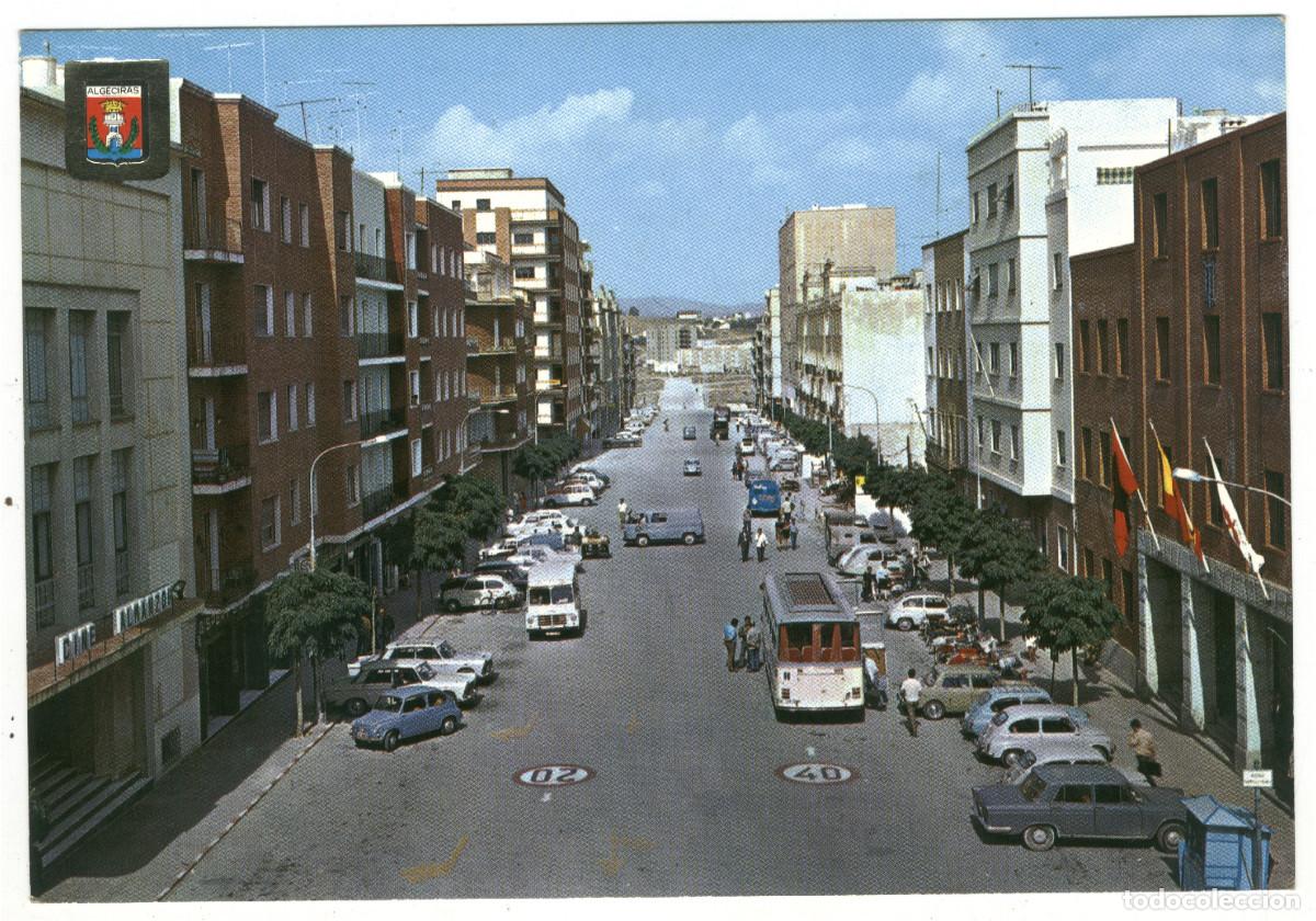 Postales: ALGECIRAS Cine Almanzor / Teatros Espa&ntilde;a