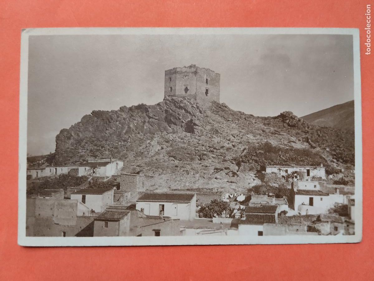 Postales: POSTAL FOTOGRAFICA. VELEZ BENAUDALLA GRANADA. CASTILLO, VISTA ..