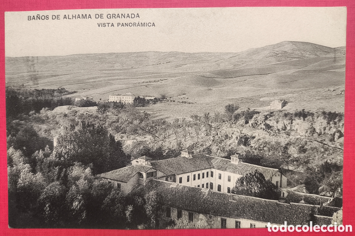 Postales: BA&Ntilde;OS DE ALHAMA POSTAL FOTOTIPIA GRANADA C. 1915