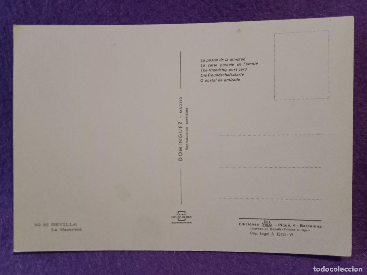 Postales: Postal - Sevilla - La Macarena - Foto 2