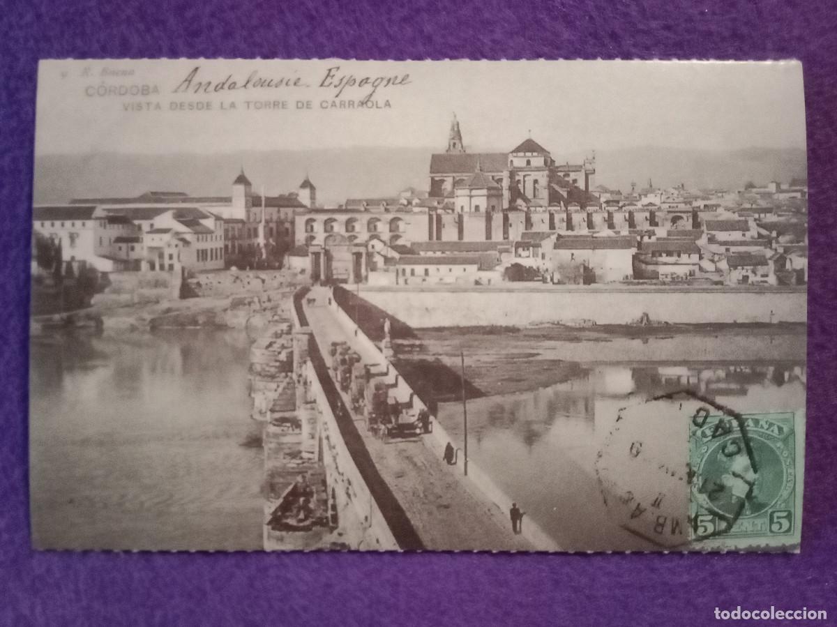 Postales: Replica Postal Antigua - Vista Panor&aacute;mica C&oacute;rdoba desde la Torre de Carraola - C&oacute;rdoba