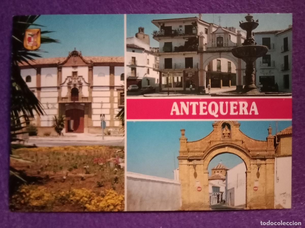 Postales: Postal - Antequera - M&aacute;laga - Diferentes Vistas.