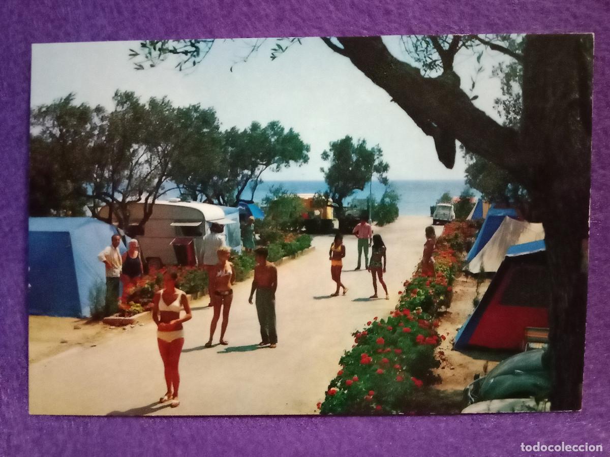 Postales: Postal - Camping H&eacute;rcules - Villajoyosa - Alicante - Espa&ntilde;a.