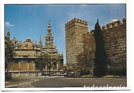 Postales: ALCAZAR Y CATEDRAL.- SEVILLA