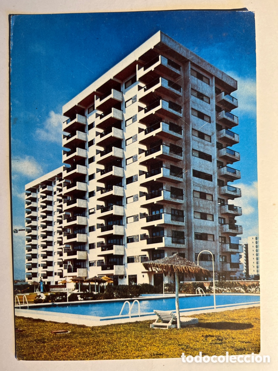 Postales: POSTAL. Roquetas de mar. Apartamentos las Bahamas