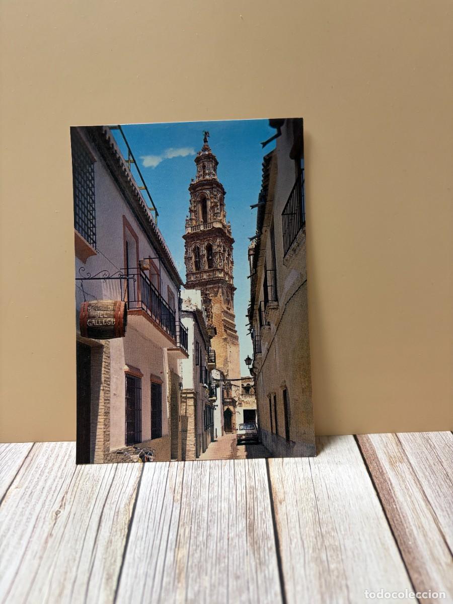 Postales: TARJETA POSTAL. SEVILLA. 39.- ECIJA. CALLE DEL ARCIPESTRE APARICIO. EDICIONES ARRIBAS