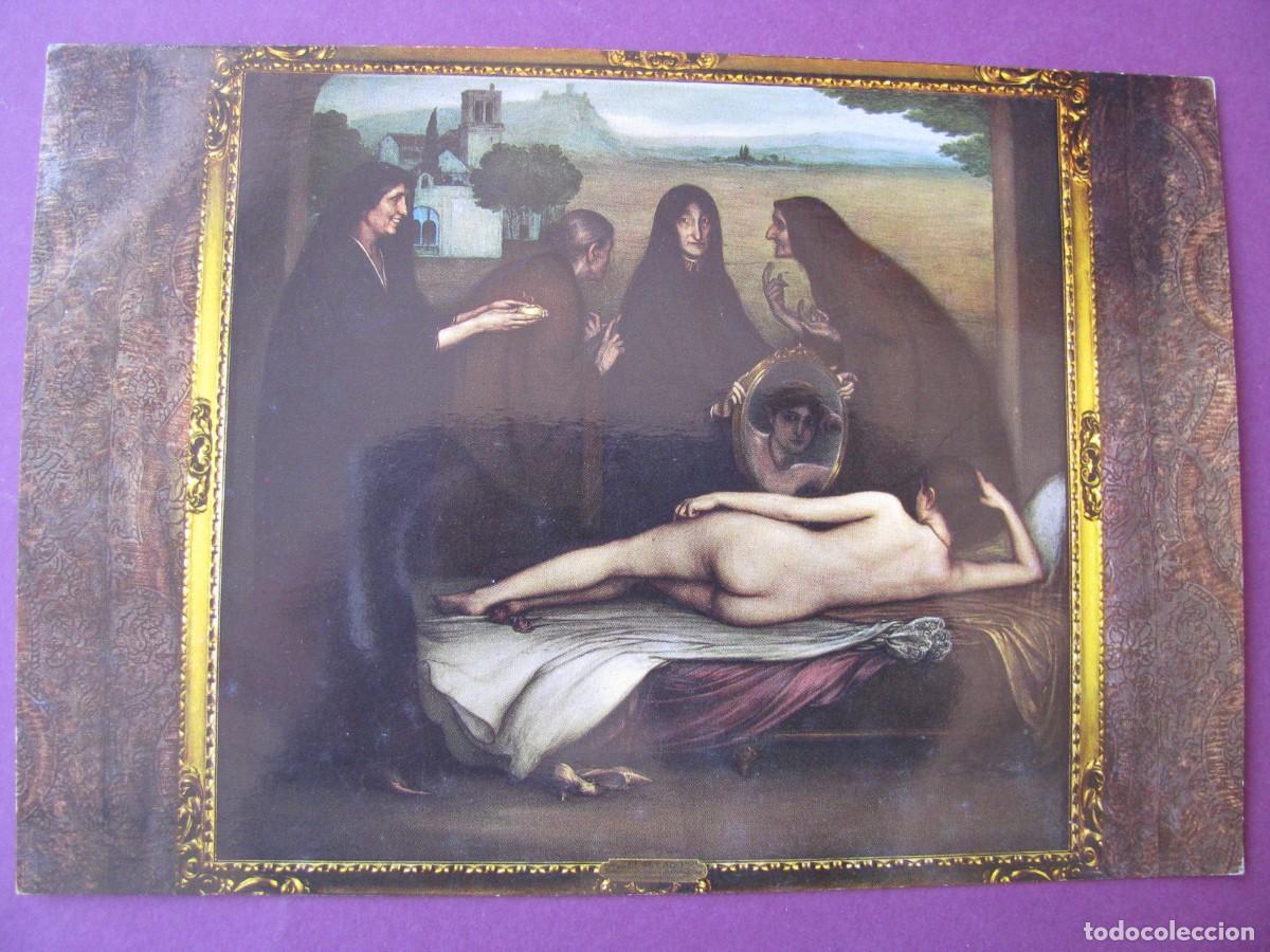Postales: POSTAL DE CORDOBA. MUSEO ROMERO DE TORRES EL PECADO. GARCIA GARRABELLA. N&ordm; 20