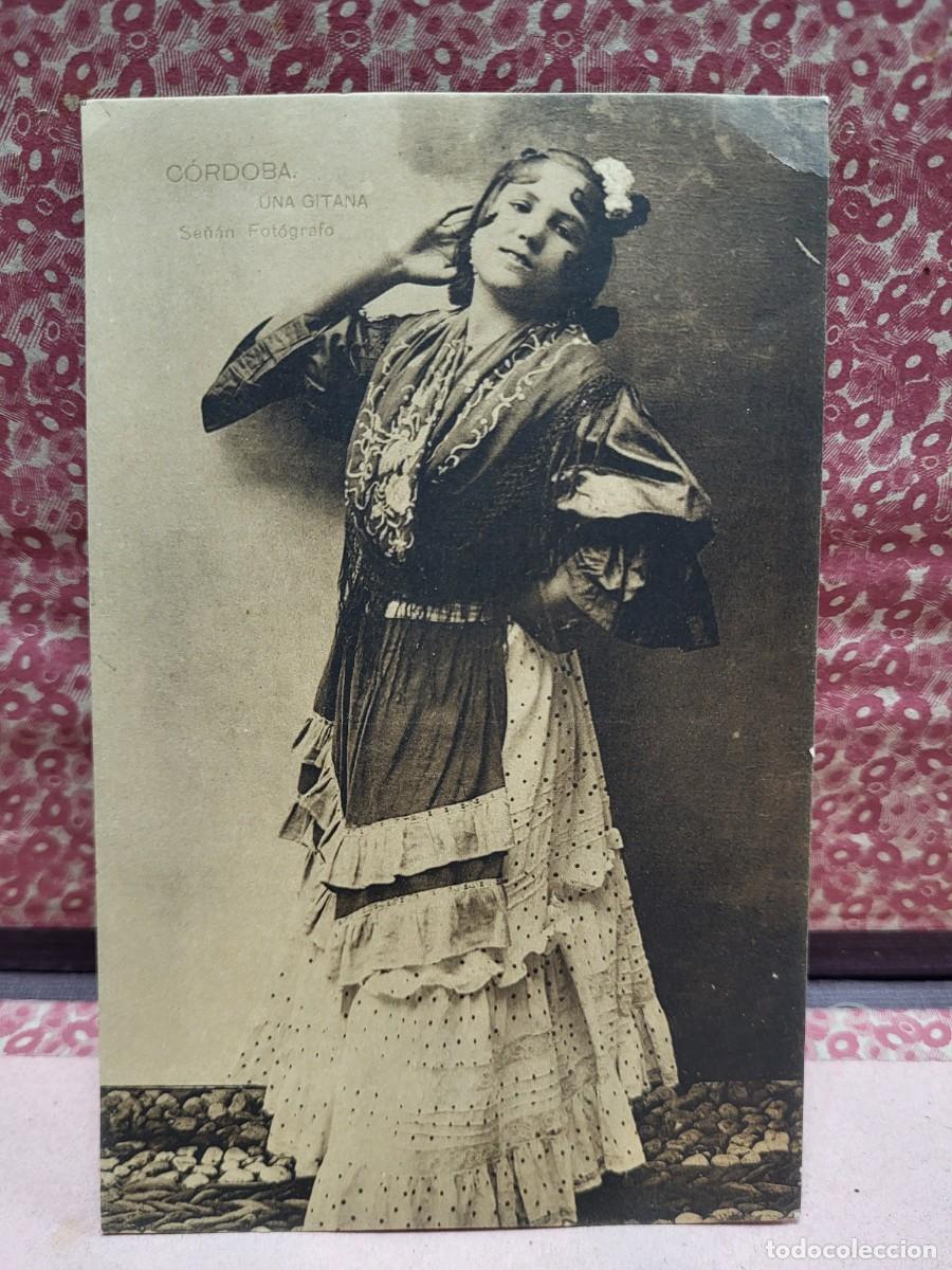 Postales: ANTIGUA POSTAL CORDOBA GITANA SE&Ntilde;AN FOTOGRAFO