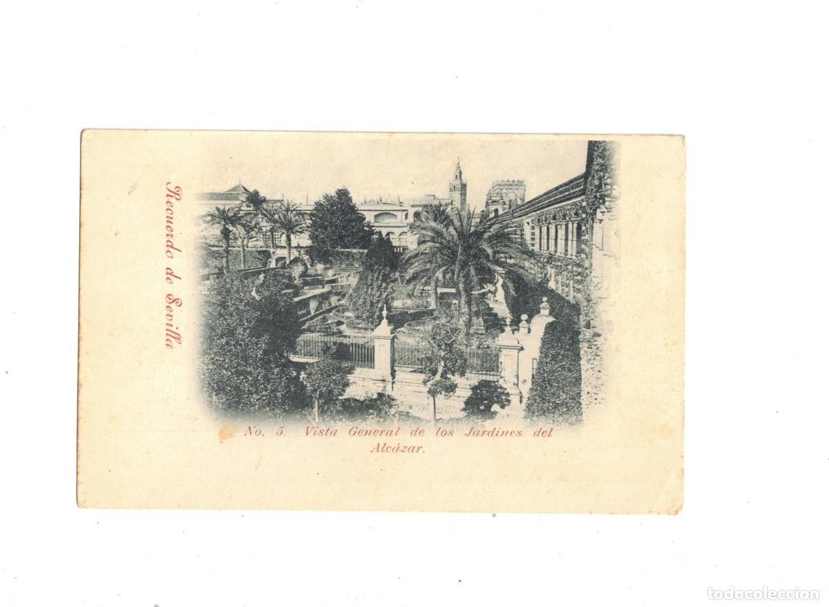 Cartes Postales: RECUERDO DE SEVILLA. 5 JARDINES DEL ALCAZAR