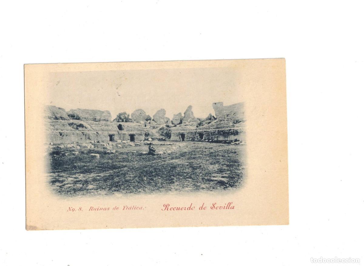 Cartes Postales: RECUERDO DE SEVILLA. 8 RUINAS DE IT&Aacute;LICA