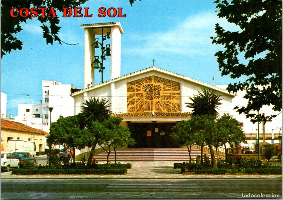 Postales: Torre del Mar (M&aacute;laga) - Iglesia de San Andr&eacute;s - Perla 5217 - 147x103mm - In&eacute;dita en Todocolecci&oacute;n