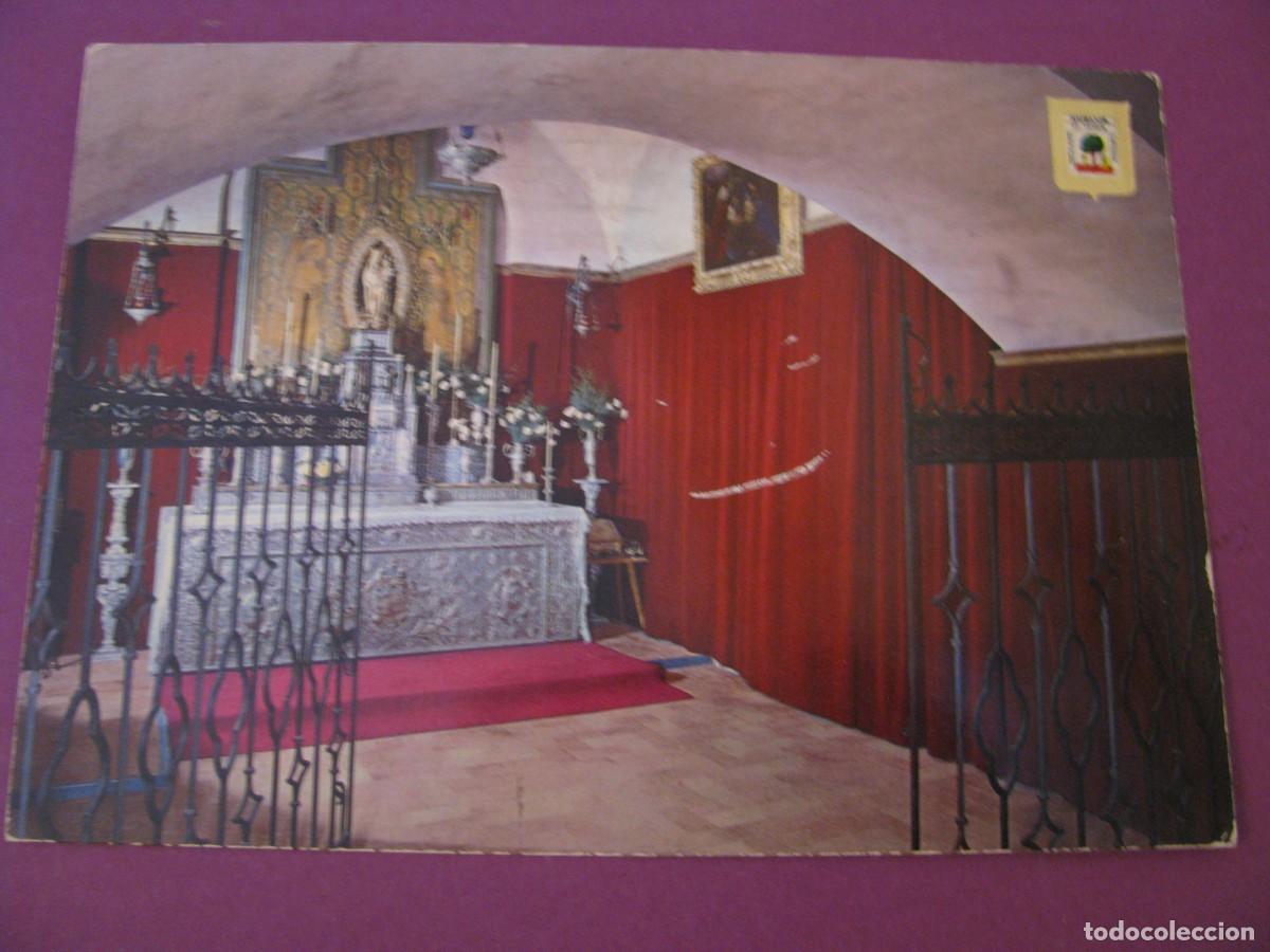 Postales: POSTAL DE LA RABIDA, HUELVA. ALTAR DE SANTA MARIA DE LA RABIDA. SUBIRATS CASANOVAS. CIRCULADA 1977.