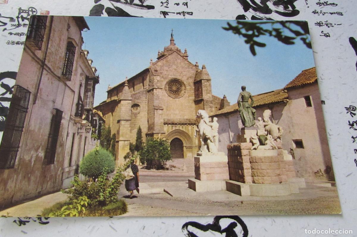 Postales: CORDOBA - SANTA MARINA Y MONUMENTO A MANOLETE ESCRITA