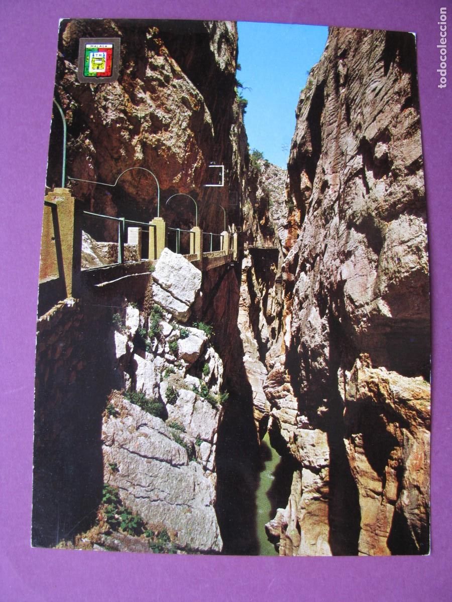Postales: POSTAL DE MALAGA. EL CHORRO. CAMINO DEL REY. DOMINGUEZ 95.