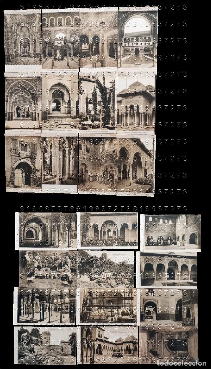 Postales: 24 POSTALES GRANADA MUY ANTIGUAS U78