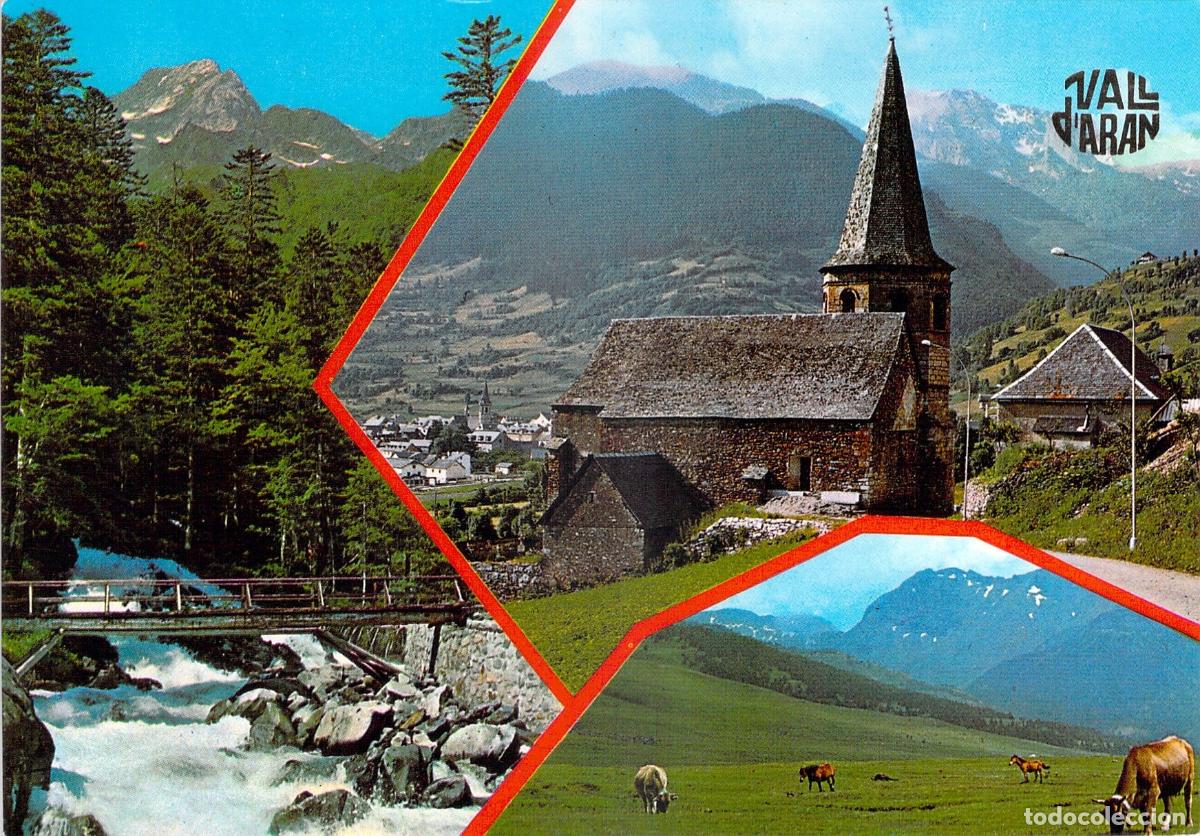 Postales: Postal Multivista de la Vall d'Aran, L&eacute;rida, Pirineos