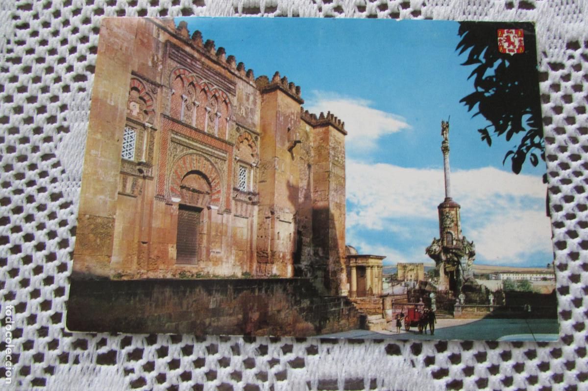 Postales: CORDOBA EXTERIOR DE LA MEZQUITA Y PUENTE ROMANO N&ordm; 617 CIRCULADA