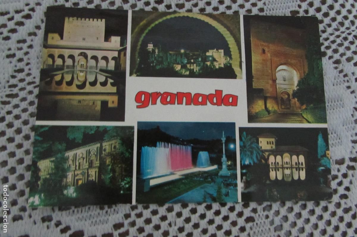 Postales: TARJETA POSTAL CIRCULADA. N&deg;1243 GRANADA