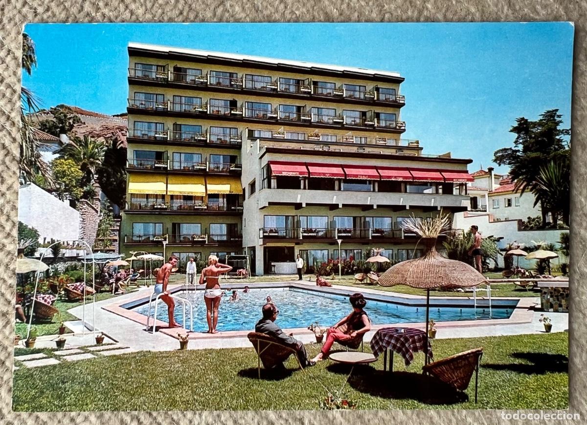 Postales: M&aacute;laga (Costa del Sol) - Hotel Las Vegas - Piscina -A&ntilde;o 1973