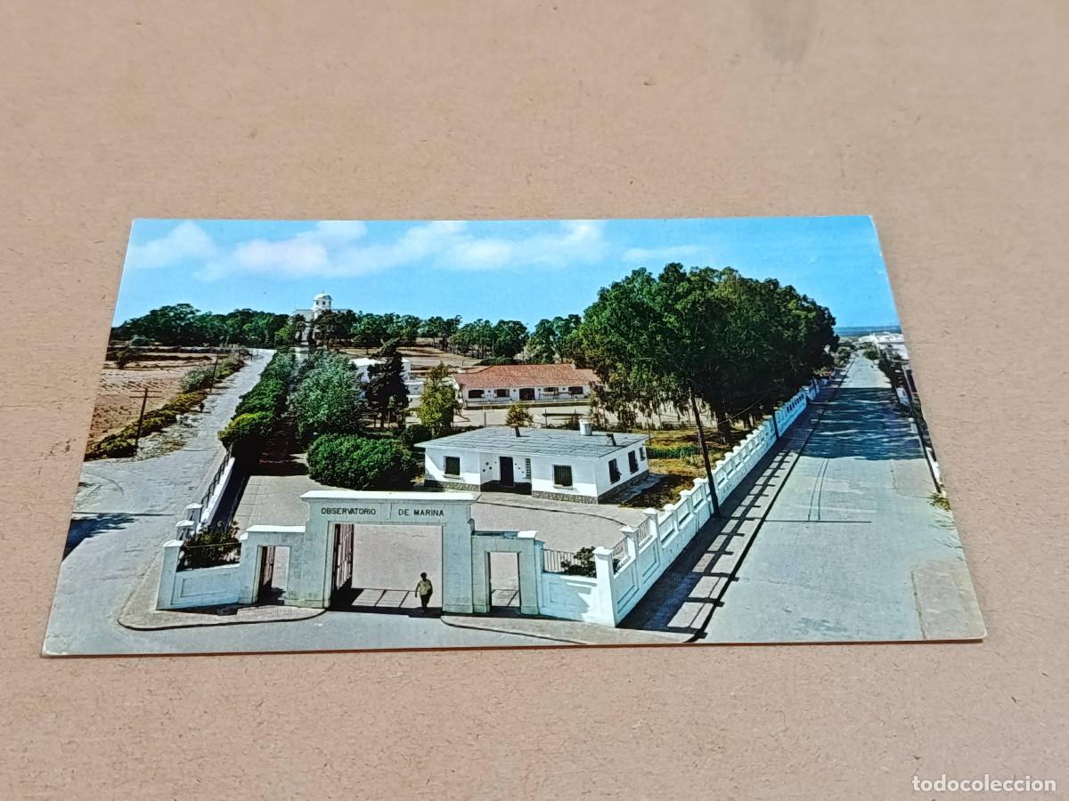 Postales: C&Aacute;DIZ - POSTAL SAN FERNANDO - OBSERVATORIO DE MARINA