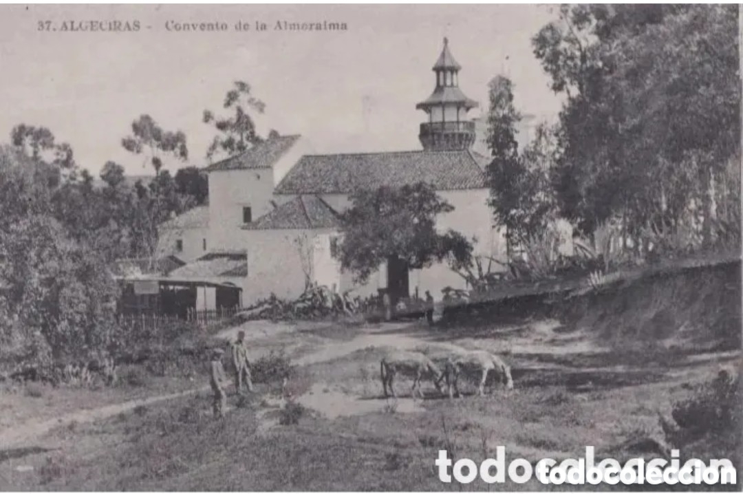 Postales: ALGECIRAS (C&Aacute;DIZ) - CONVENTO DE LA ALMORAIMA - MANUEL BARREIRO, EDITOR, SEVILLA