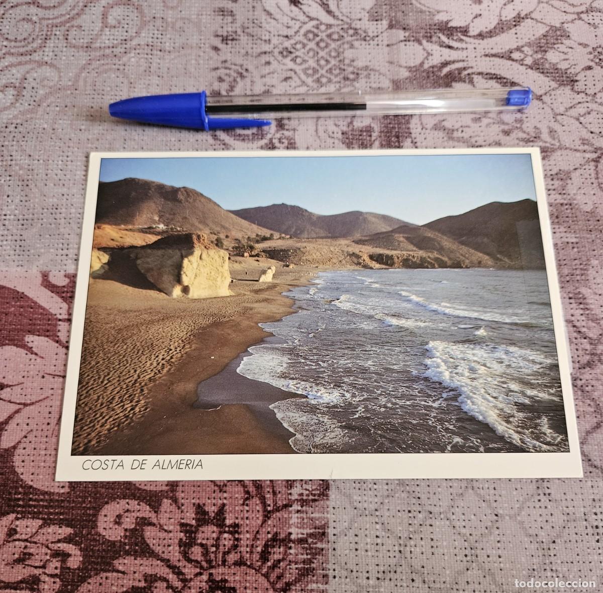 Postales: Postal De Playa De La Isleta Del Moro Parque Natural Del Cabo de Gata, - N&iacute;jar (Almer&iacute;a) 1989.