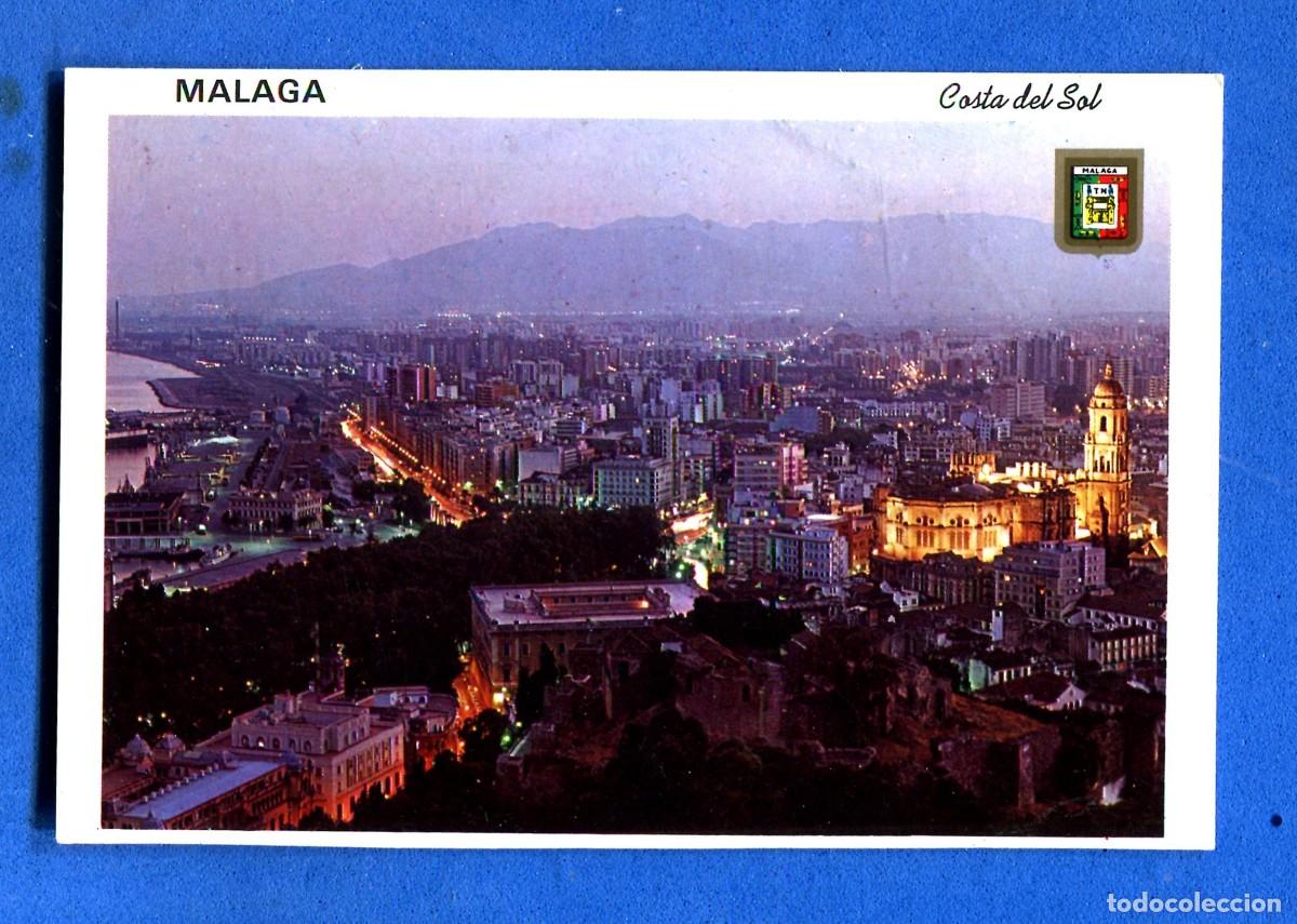 Postales: POSTAL SIN CIRCULAR MALAGA 53 EDITA ESCUDO DE ORO