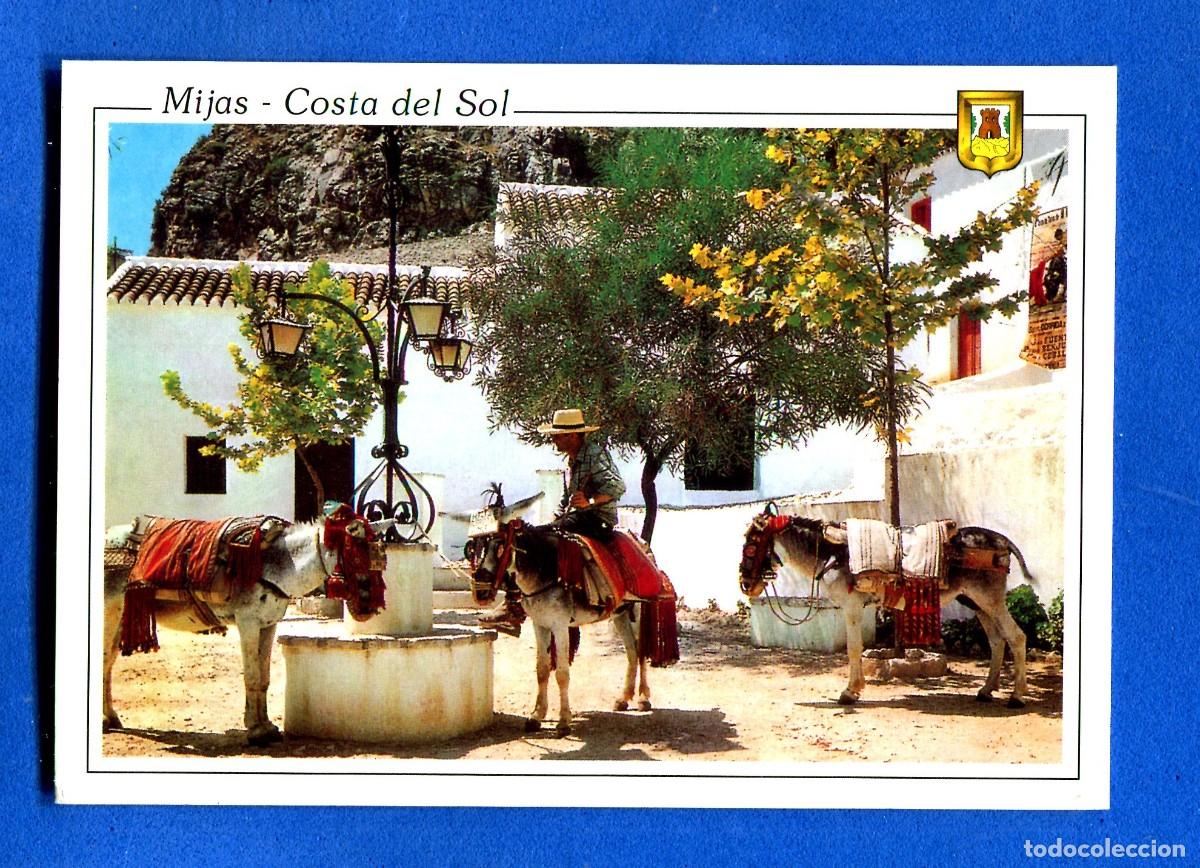 Postales: POSTAL SIN CIRCULAR MIJAS 16 MALAGA EDITA ESCUDO DE ORO