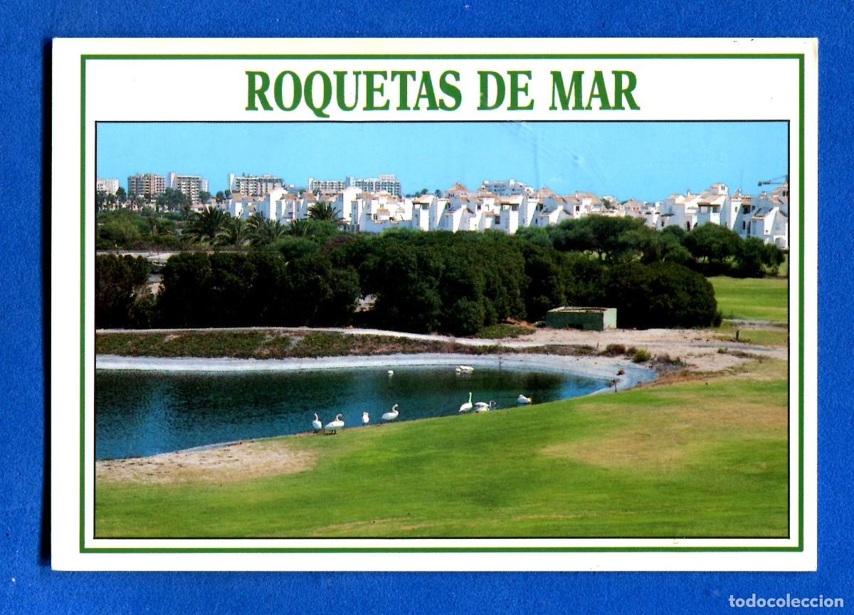 Postales: POSTAL SIN CIRCULAR ROQUETAS DE MAR 82 ALMERIA EDITA ARRIBAS