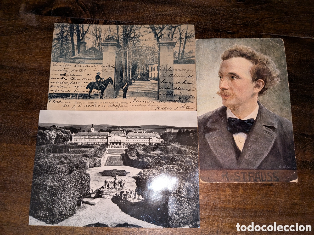Postales: Lote de 3 Postales siglo XIX