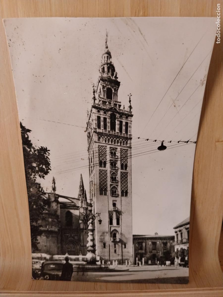 Postales: GIRALDA SEVILLA ED HELIOTIPIA 119 SC ORIGINAL ANIMADA
